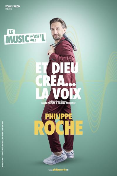 Philippe roche affiche web et dieu crea la voix